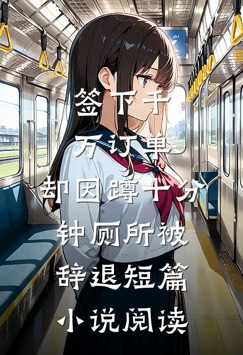 签下千万订单，却因蹲十分钟厕所被辞退短篇小说阅读